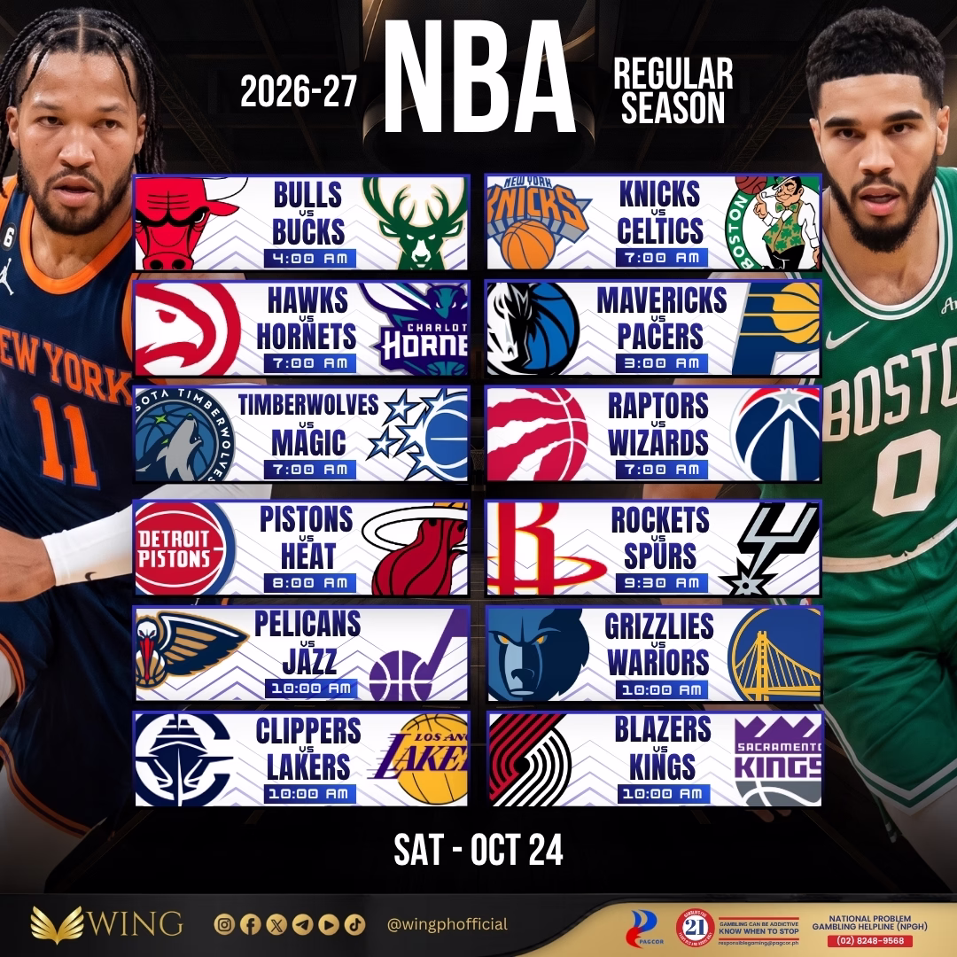 Massive Saturday Slate: Predict NBA Winners on WingPh! 🏆