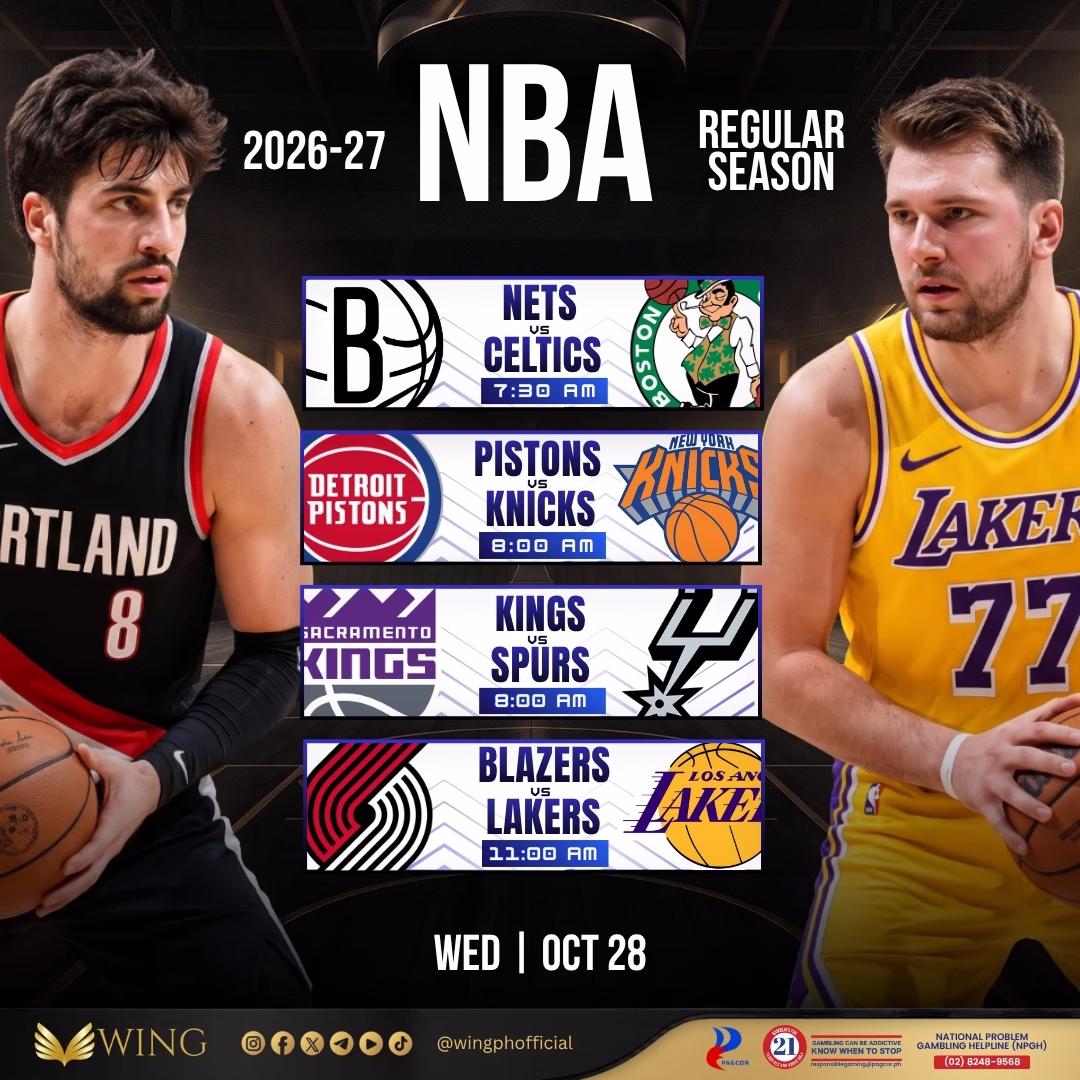 Four Marquee NBA Battles: Back Boston, New York & Los Angeles at WingPh! 🏆