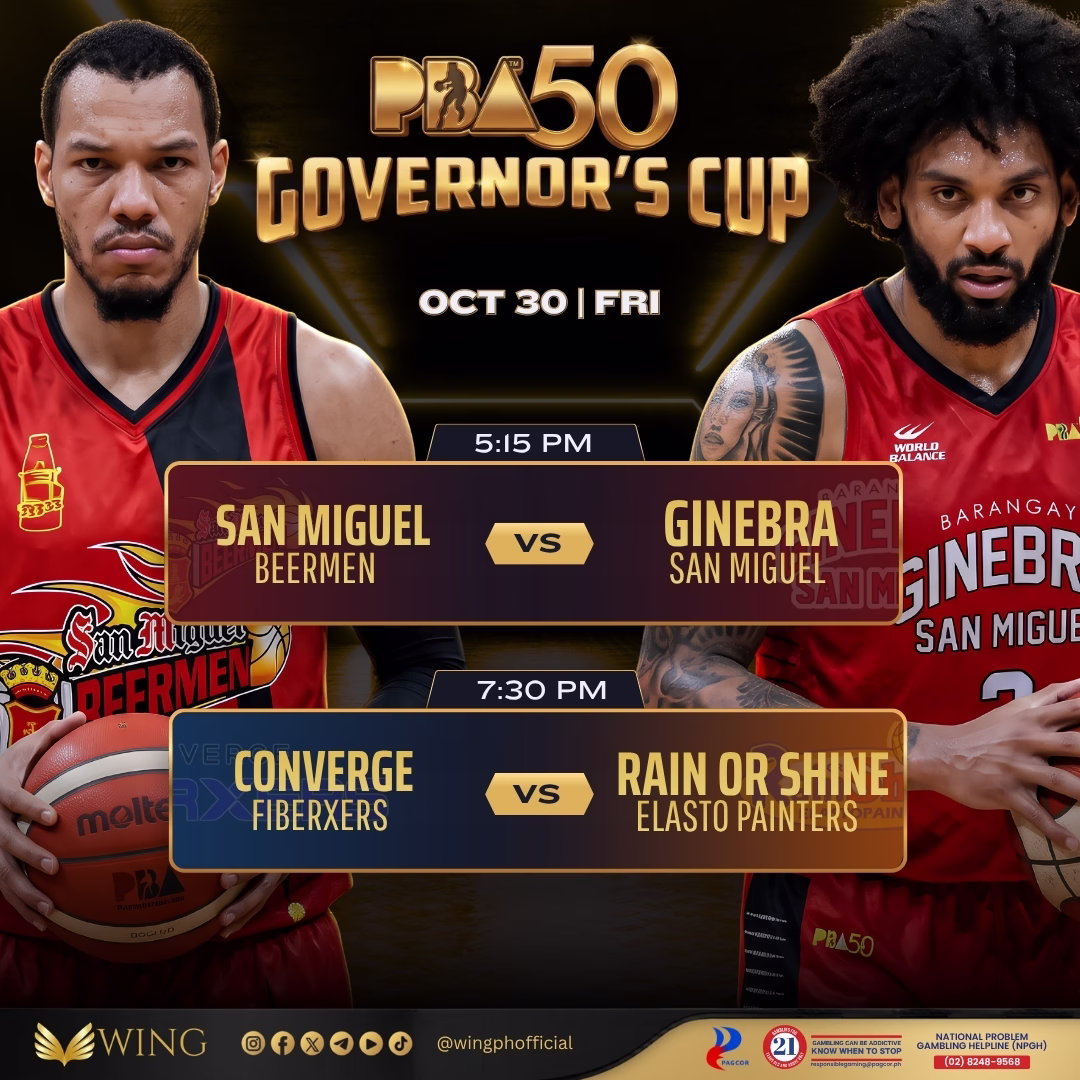 Quarterfinals Showdown: Back San Miguel vs. Ginebra Live at WingPh! 🏆
