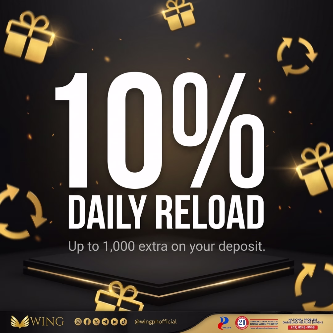 Daily Reload Bonus: Boost Your Slot Balance Up to ₱1,000 Every Day! 🎰✨